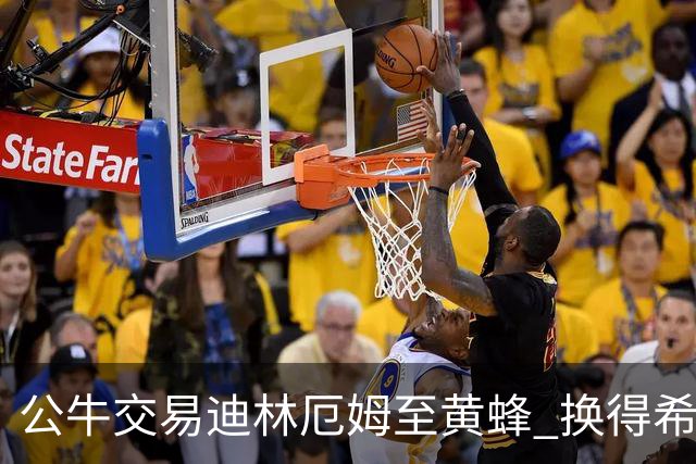 公牛交易迪林厄姆至黄蜂 换得希尔德及现金支持